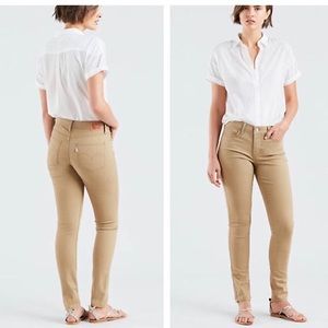 Levi’s 311 Shaping High Waist Skinny Khaki 26